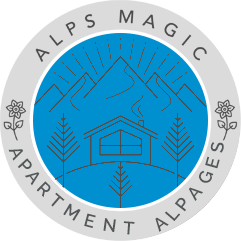 Apartment Alpages Logo Blue